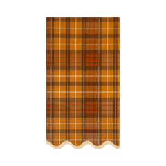 Autumn Plaid Dinner Paper Napkins