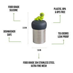 Bookworm Floating Tea Infuser