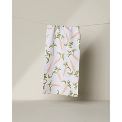 Carrot Toss Geometry Bar Towel
