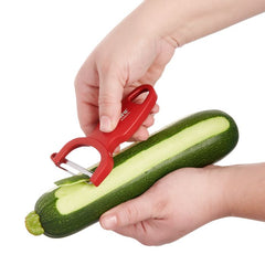 Cat Cora Swiss-Style Peeler, Red