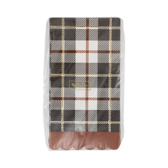 Black Fall Plaid Dinner Napkin