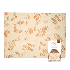 Bee's Wrap Bread Wrap - Honeycomb Pattern