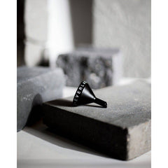Black Steel Funnel for Pristine Oil