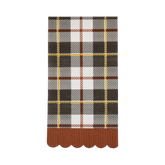 Black Fall Plaid Dinner Napkin