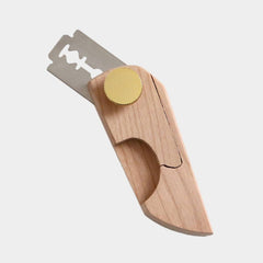 Compact Cherrywood Lame — Bread Scoring Tool