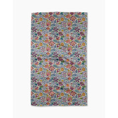 Amethyst Geometry Tea Towel