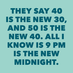 9 Pm Is New Midnight Funny Party Cocktail Napkins