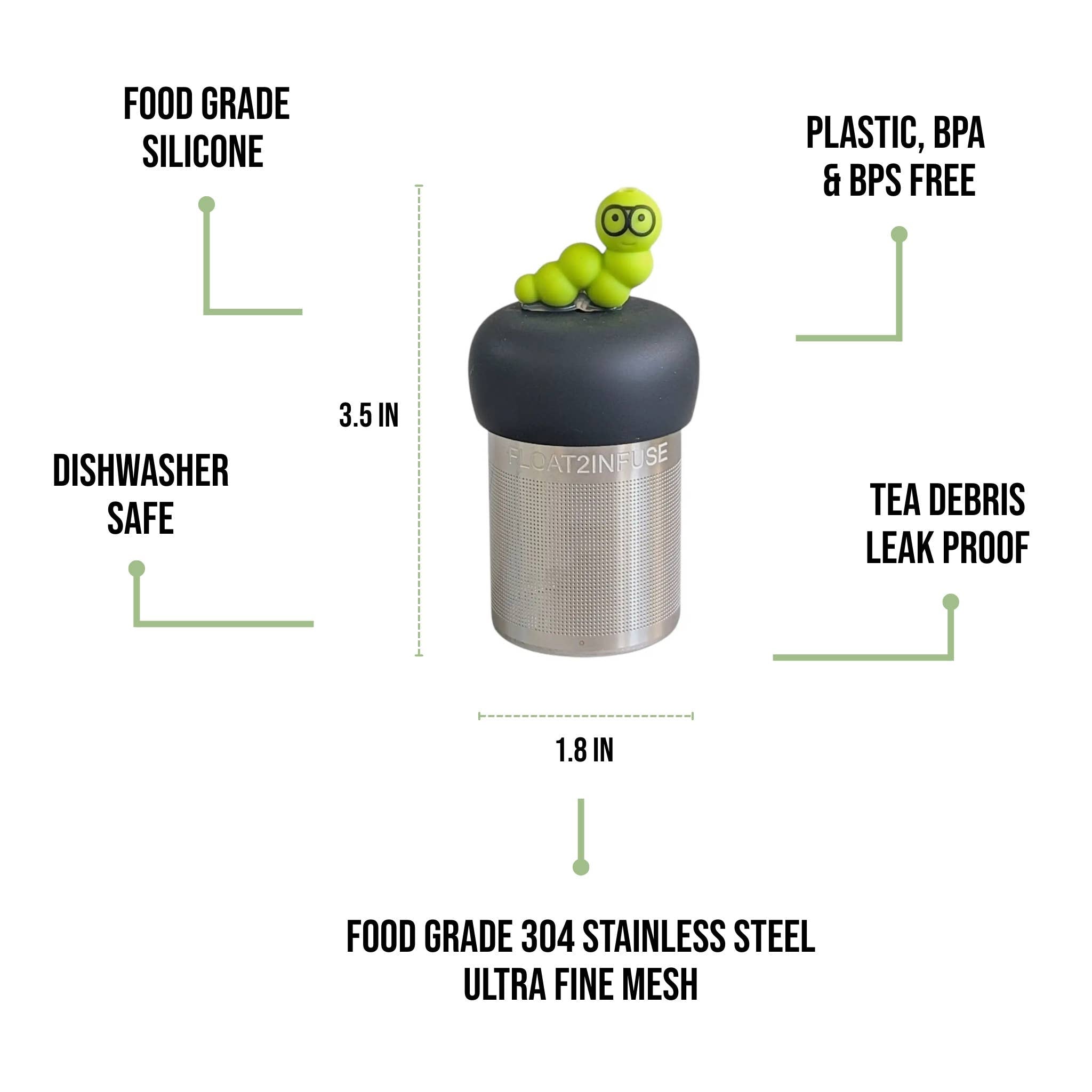 Bookworm Floating Tea Infuser