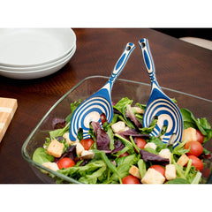 9" Blue Pakka Salad Leaf
