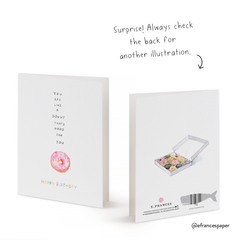 Birthday Warrior Greeting Card