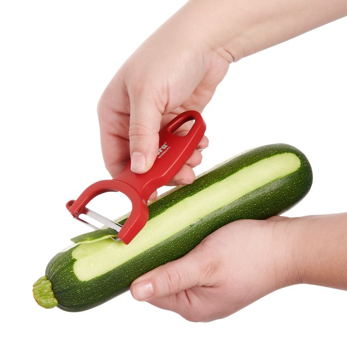 Cat Cora Swiss-Style Peeler, Red