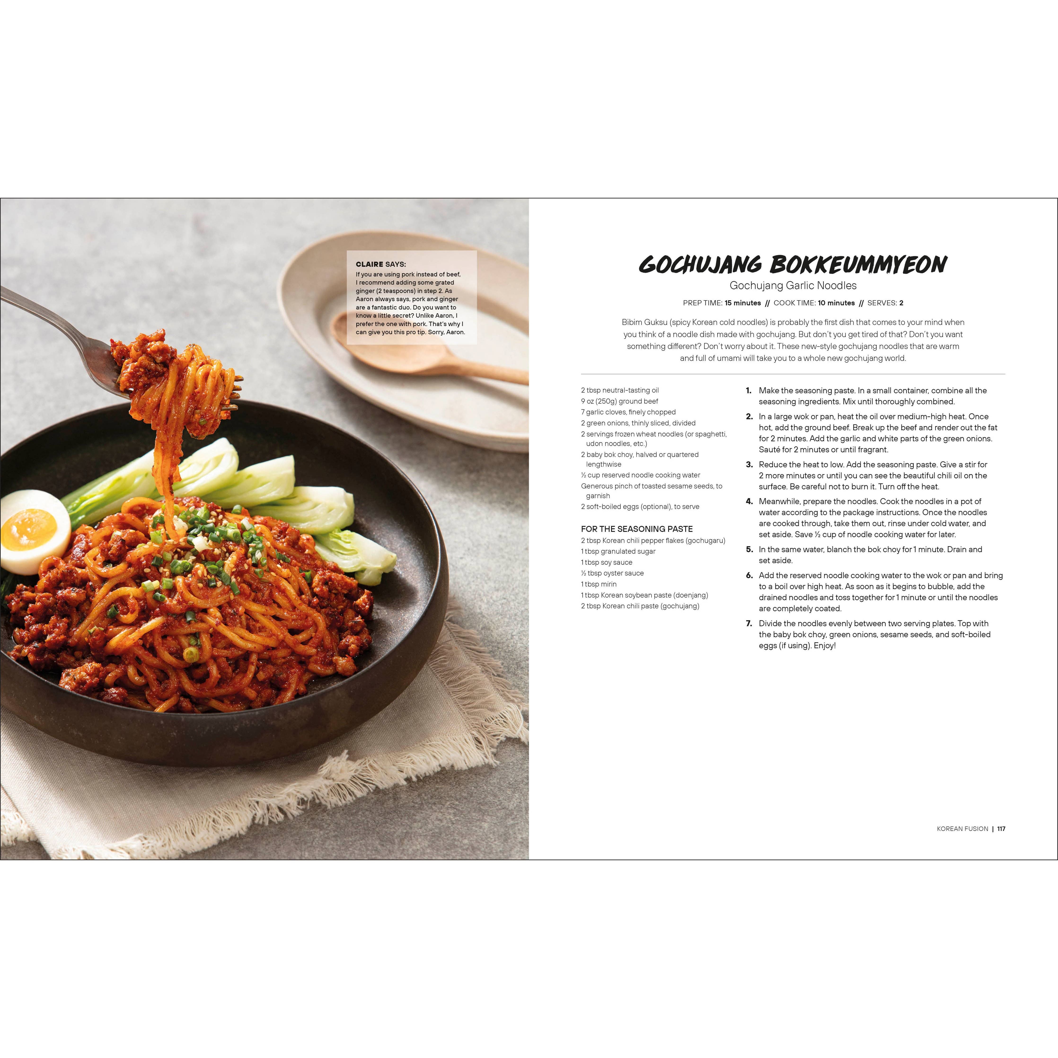 Beyond Korean Cookbook