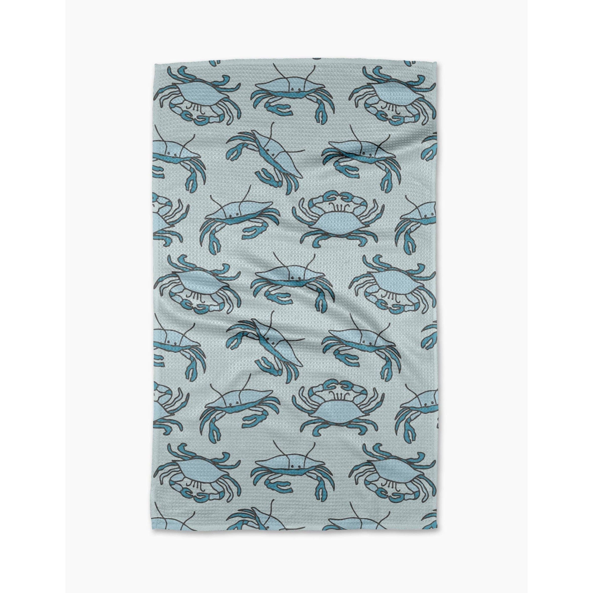 Coastal Crew Geometry Tea Towel