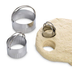 Baking Crinkle Cookie Cutters, Set of 3