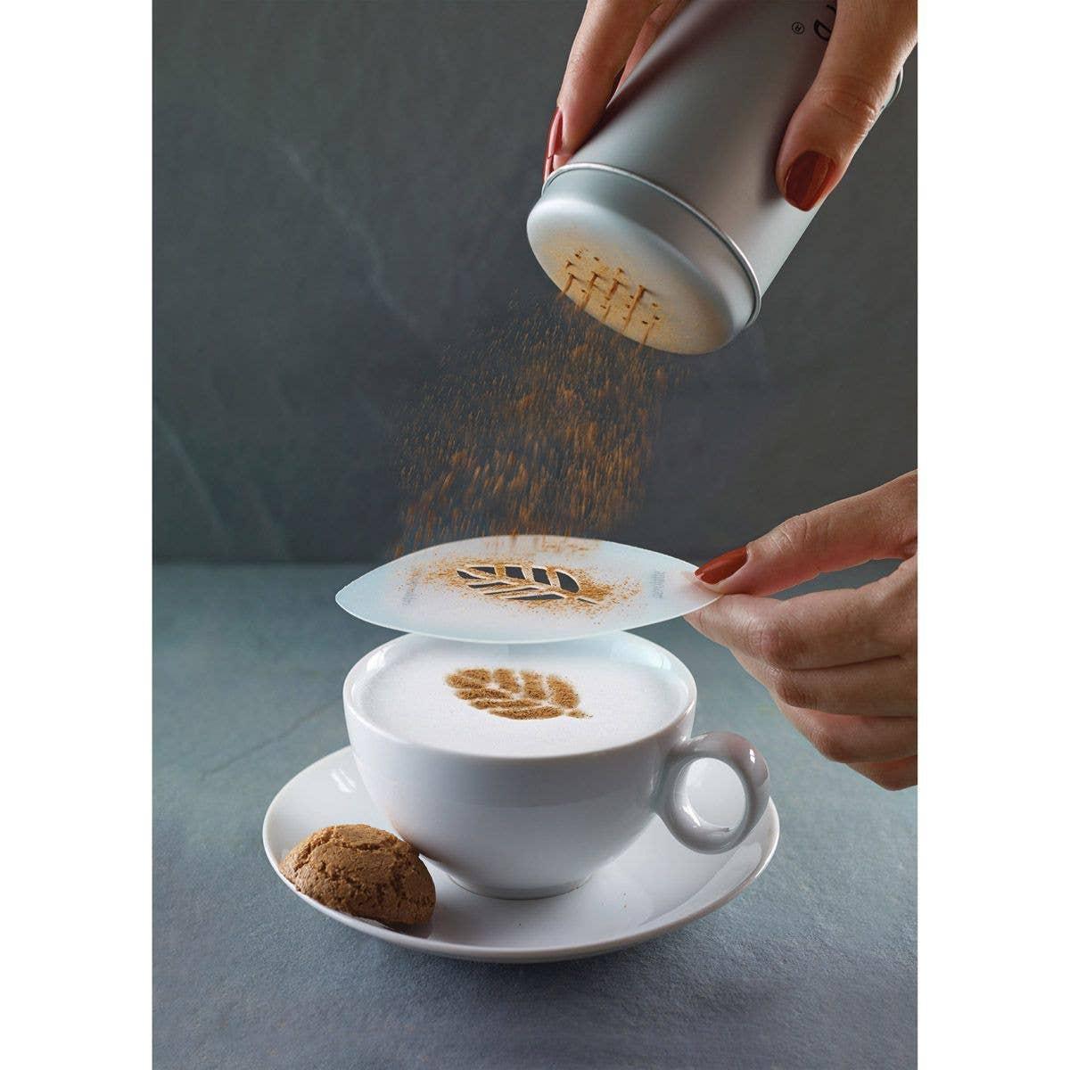 Aerolatte Cappuccino Art Stencils, Display Of 12