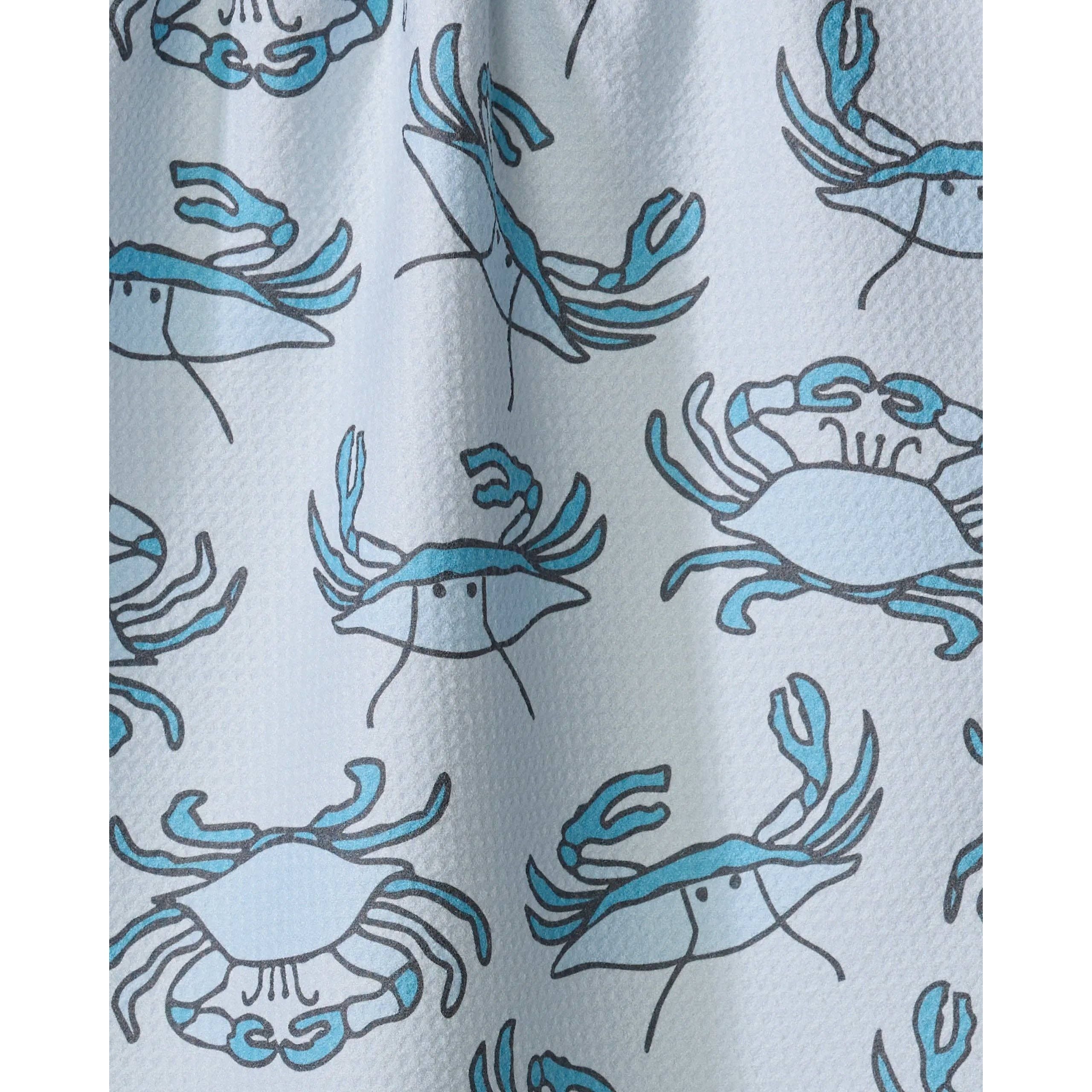 Coastal Crew Geometry Tea Towel