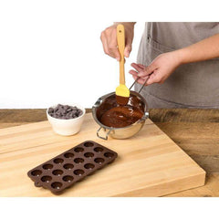 Baking Chocolate Melting Pot with Pour Spouts, 2.5-Cup