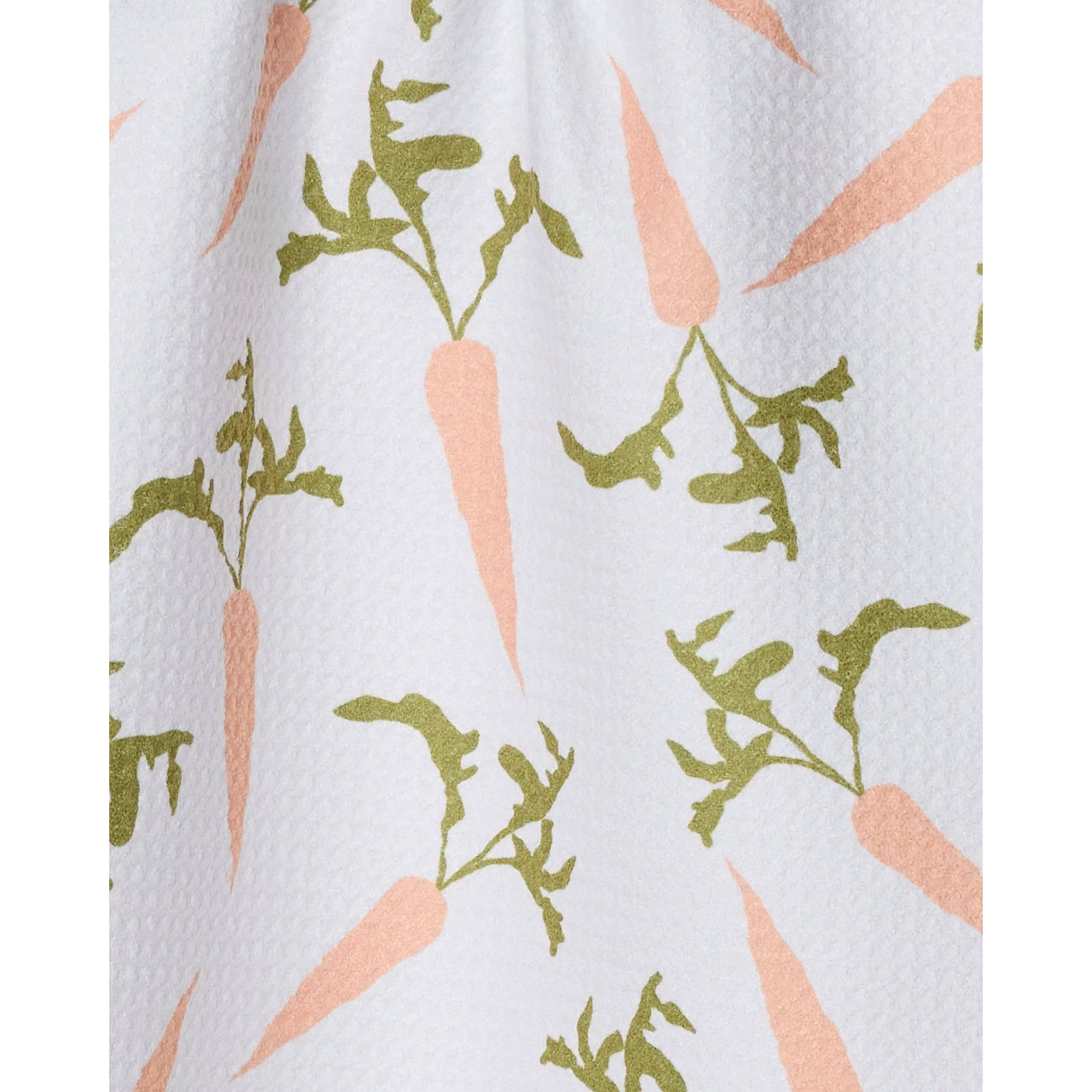 Carrot Toss Geometry Bar Towel