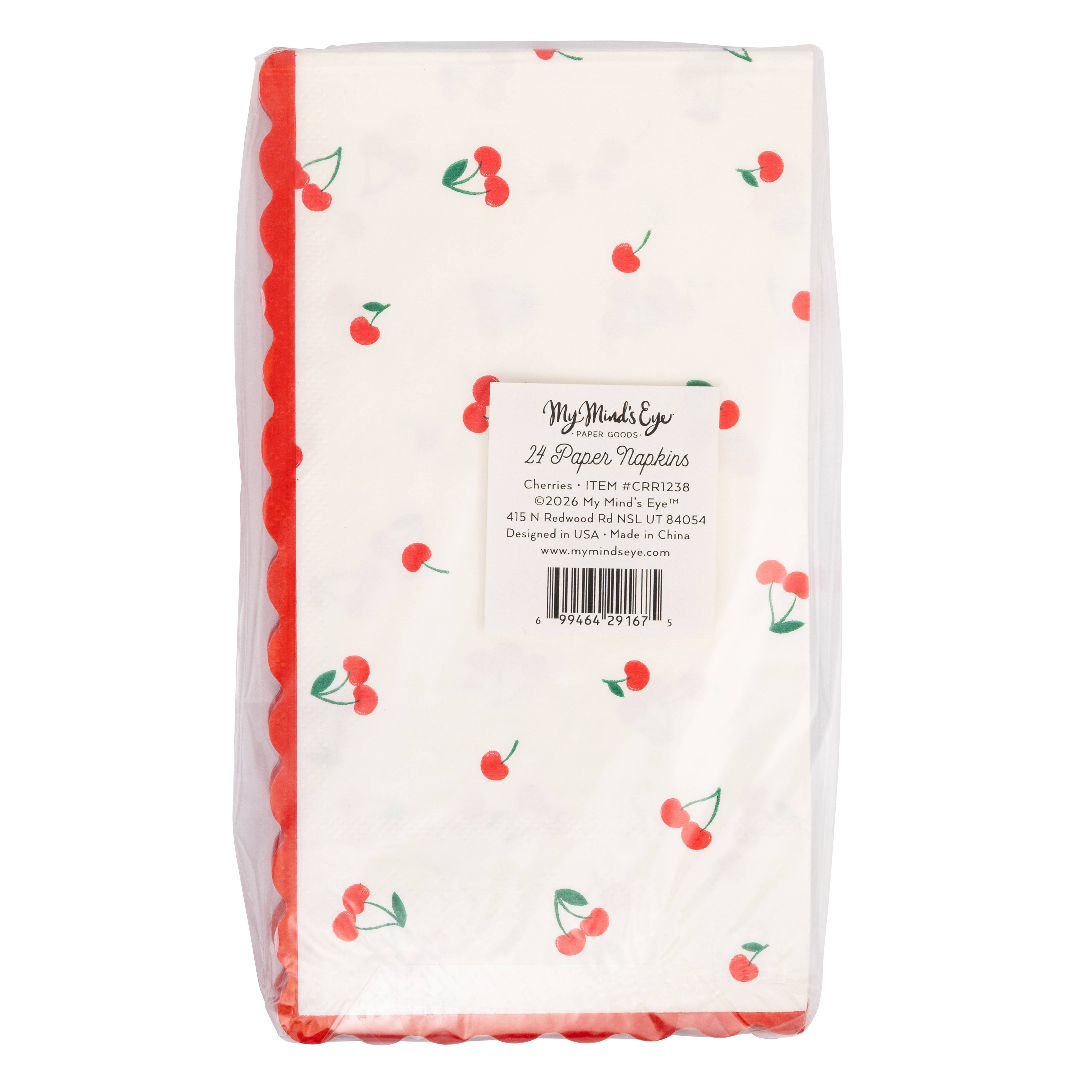 Cherries Dinner Napkin