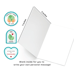 A Heck Of A Lot Better Funny Sympathy Greeting Card