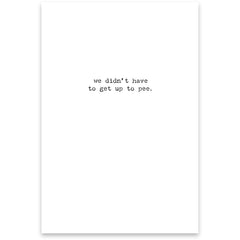 All Nighter Means Greeting Card