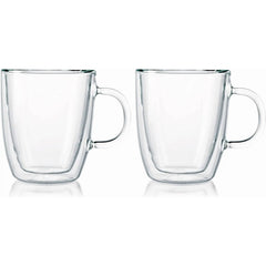 Bodum Bistro Double Wall Thermo-Glass Mugs (Set of 2)