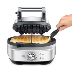Breville No-mess Round Waffle Maker dt