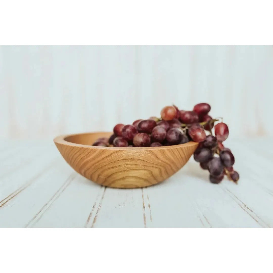 7 inch Cherry Bowl – Bee's Oil Finish
