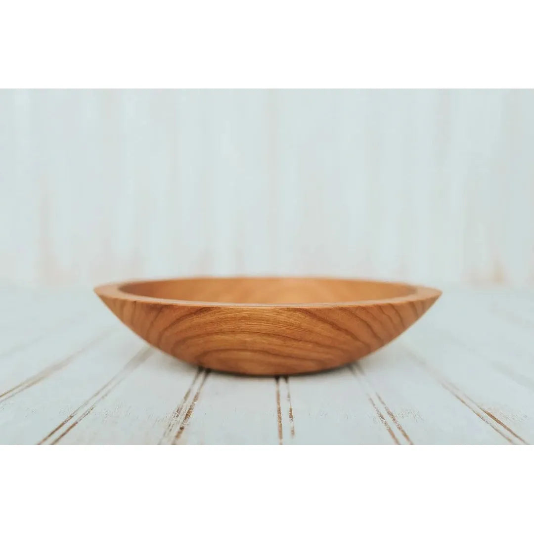 9-inch Cherry Bowl with Bee's Oil Finish DT