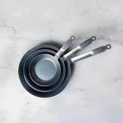Blue Carbon Steel Fry Pan