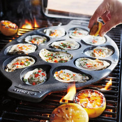 Cast Iron Oyster Grill Pan