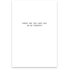 Chest Pains Greeting Card