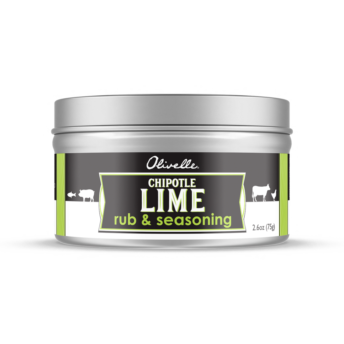Chipotle Lime Rub Dt - 75g (2.6oz)