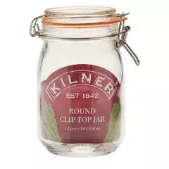 Clip Top Round Jar 1 Litre