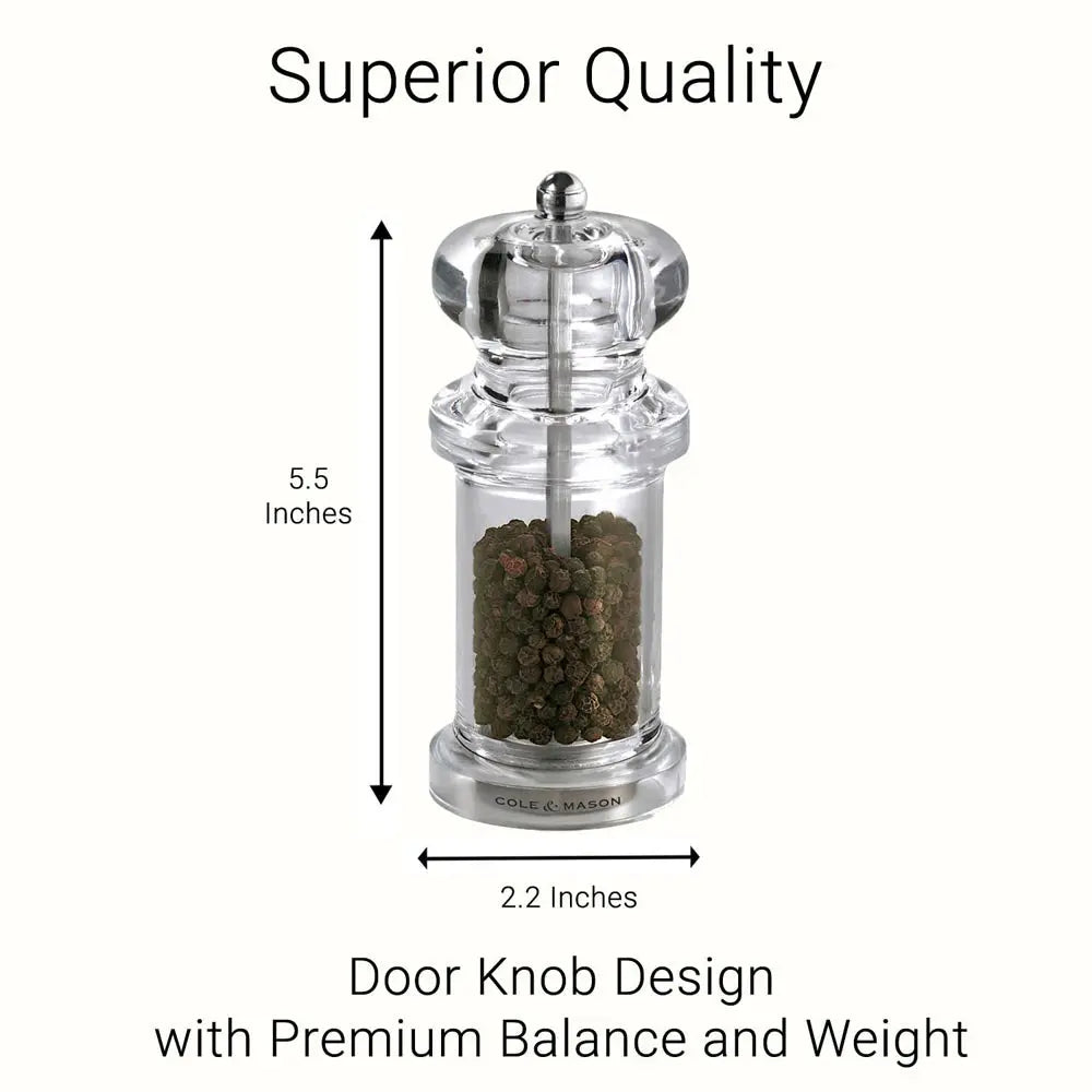 Cole & Mason 505 Pepper Mill dt