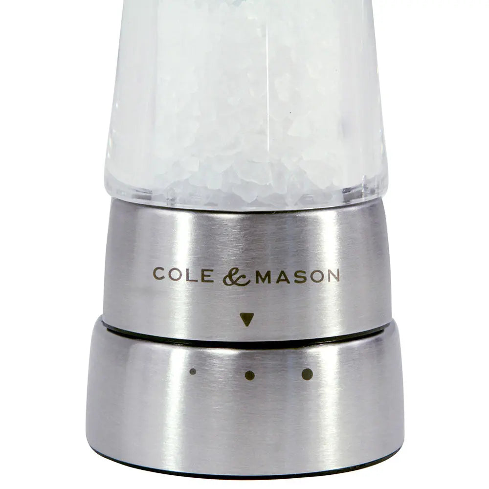 Cole & Mason Derwent Salt Mill, Stainless Steel
