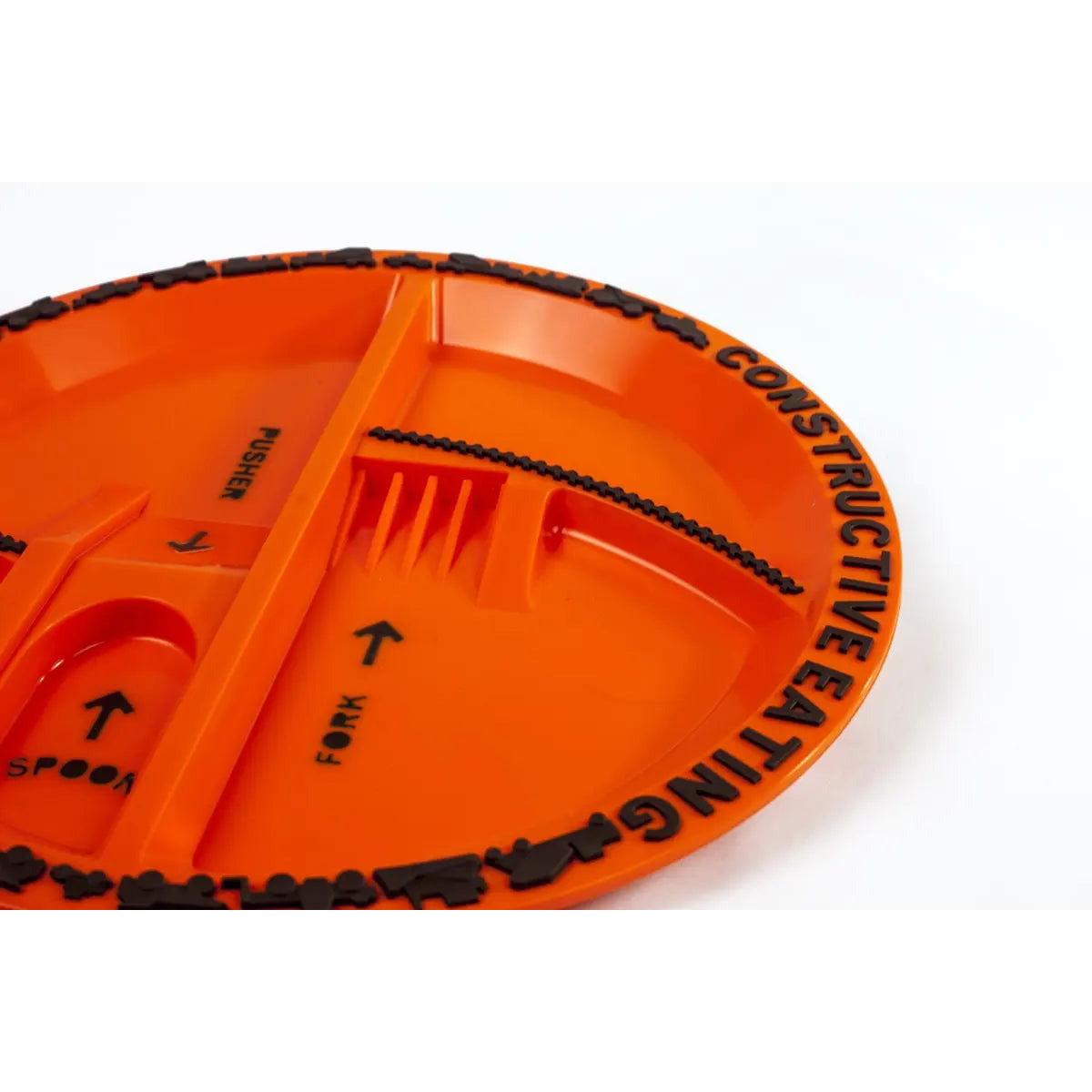 Constructive Eating Construction Plate