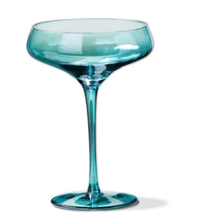 Chelsea Iridescent Optic Coupe Glass