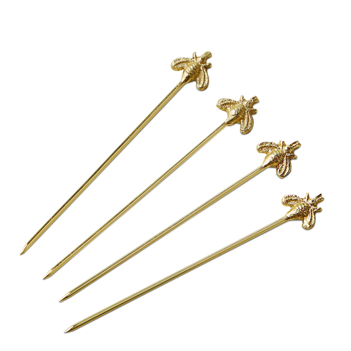 Bee Cocktail Pick, Set of 4