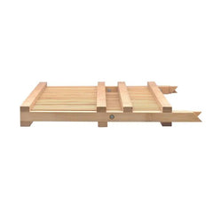Bamboo Foldable Compact Dish Drying Rack