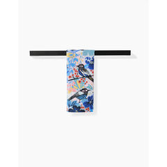 Birds and Berries Geometry Kitchen Tea Towel
