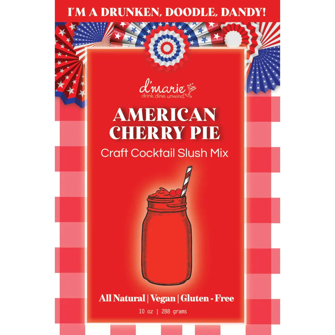 American Cherry Pie Cocktail Slush Mix