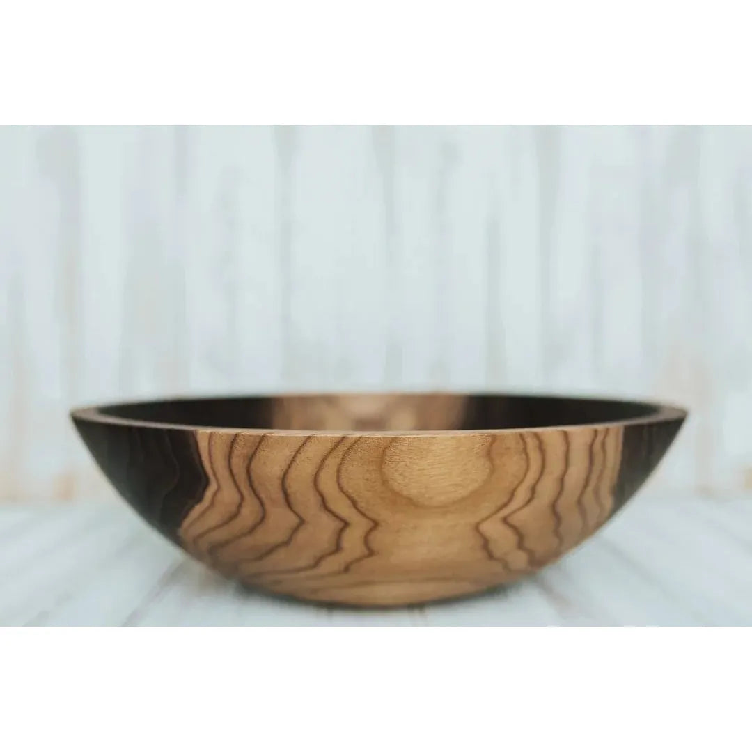 15 inch Walnut Bowl with Bee's Oil Finish