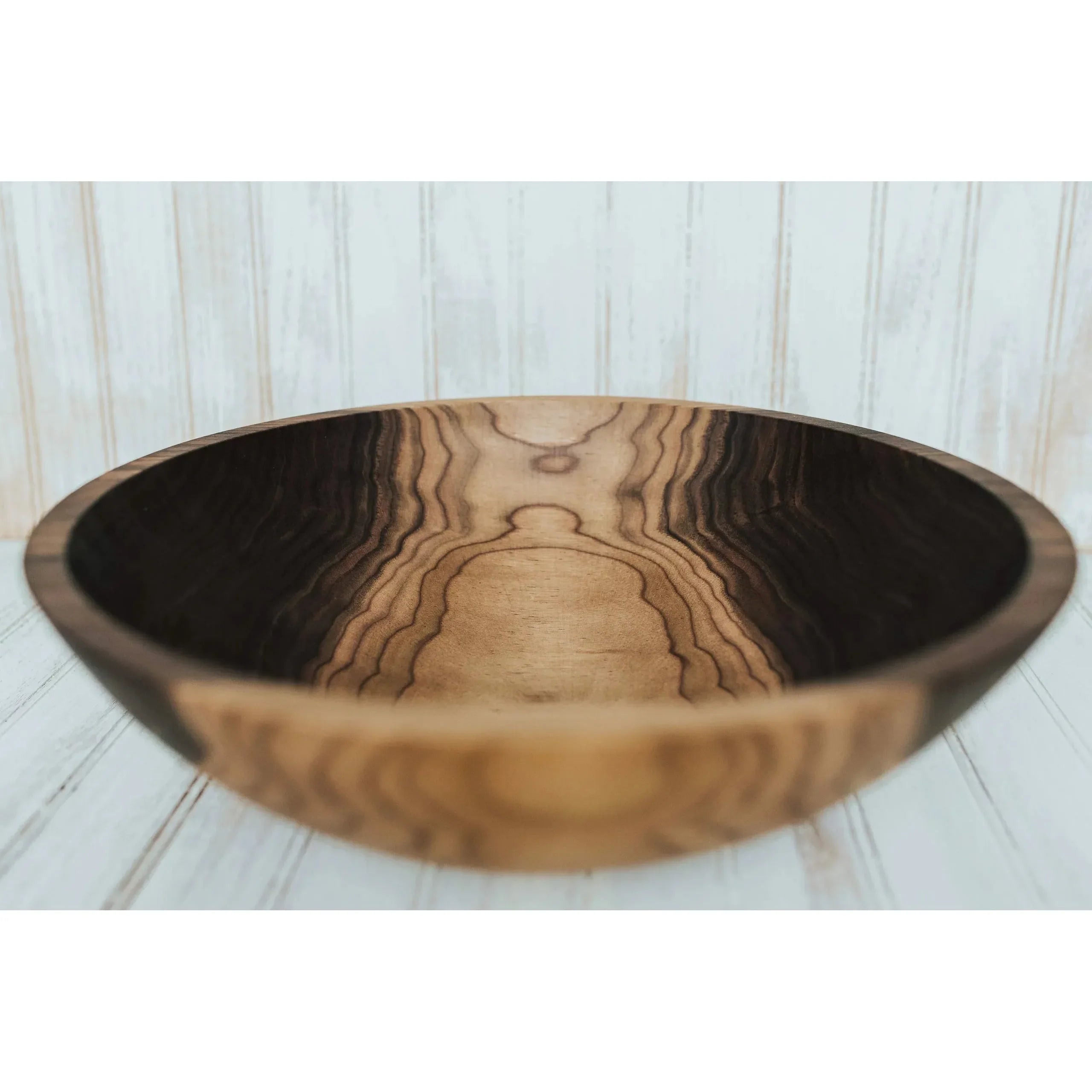 15 inch Walnut Bowl with Bee's Oil Finish