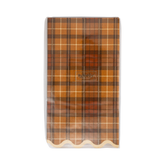Autumn Plaid Dinner Paper Napkins