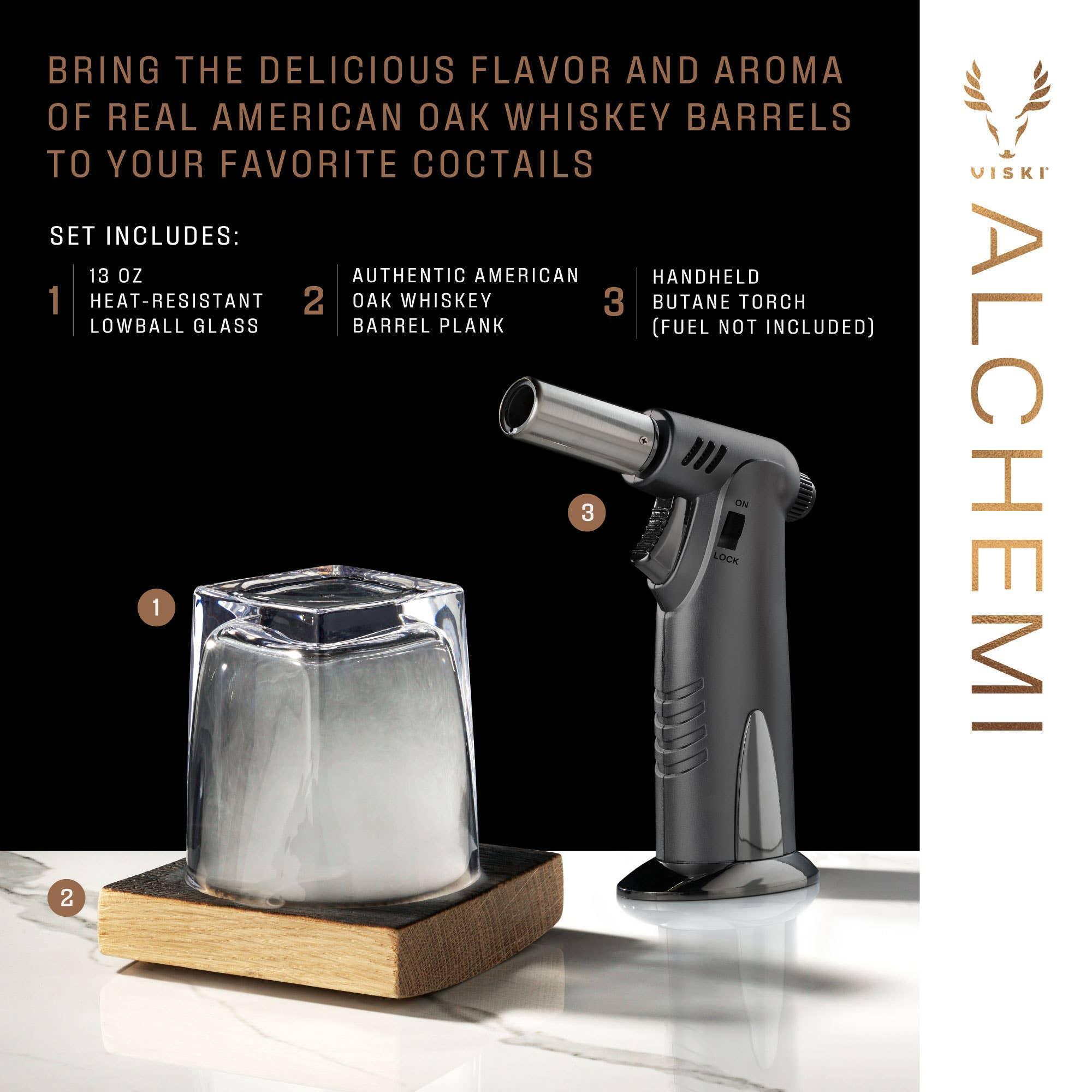 Alchemi™ Oak Barrel Board Smoke Infusion Kit - Set of 3
