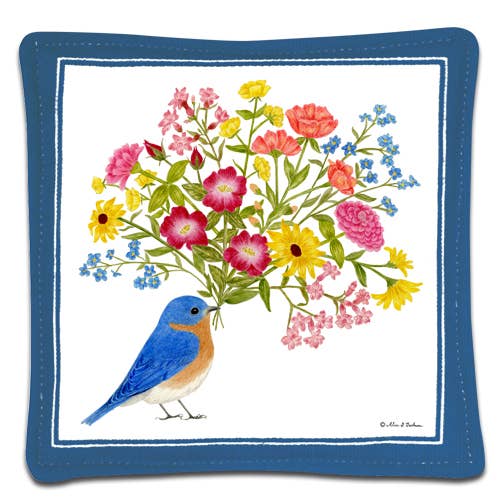 Bird Bouquet Single Spiced Mug Mat