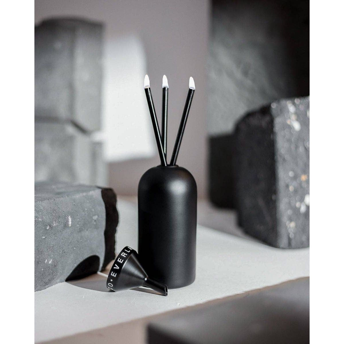 Black Steel Funnel for Pristine Oil