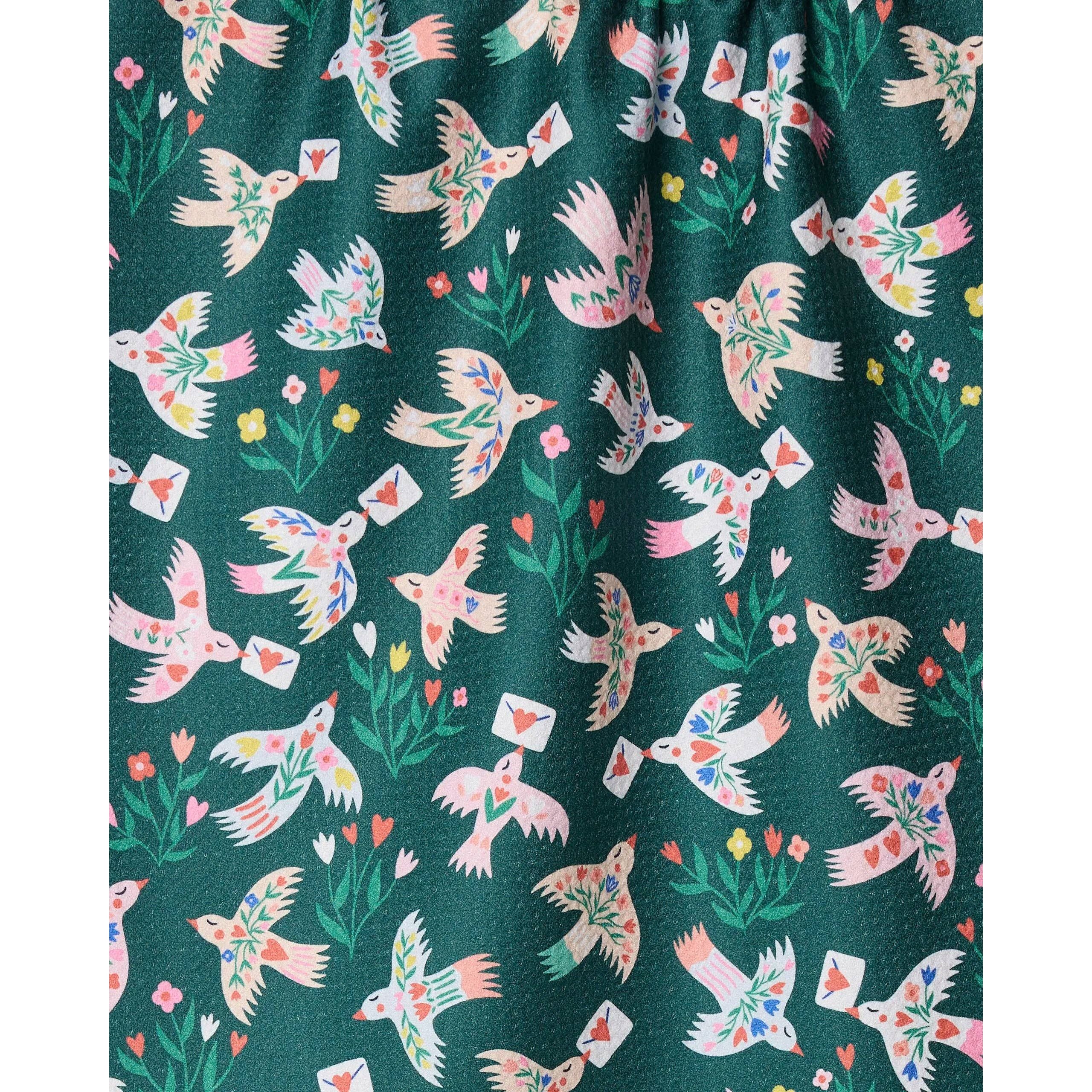 Birdsong Post Geometry Tea Towel