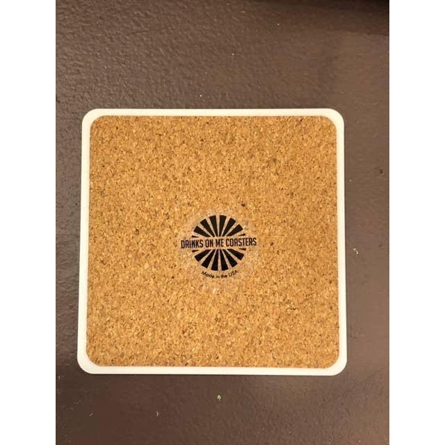 Bad Influence Coaster | Funny Party Gift | Home Bar Decor